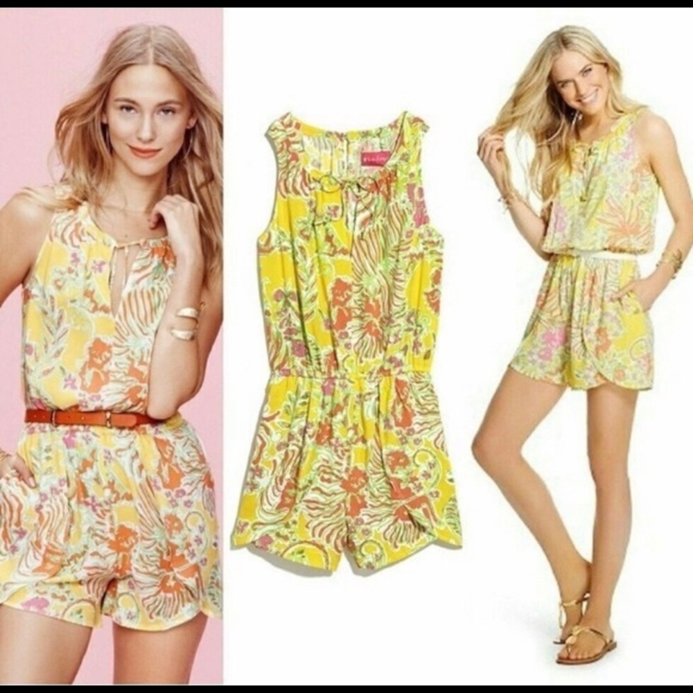 Lilly Pulitzer for Target Happy Place Romper☀️